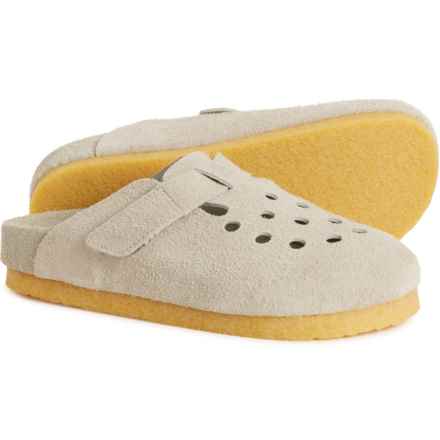 BRANDBLACK Carrera Clogs - Suede (For Women) in Mint