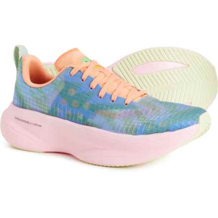 BRANDBLACK Kaiju Running Shoes (For Women) in Blue Lime Pink