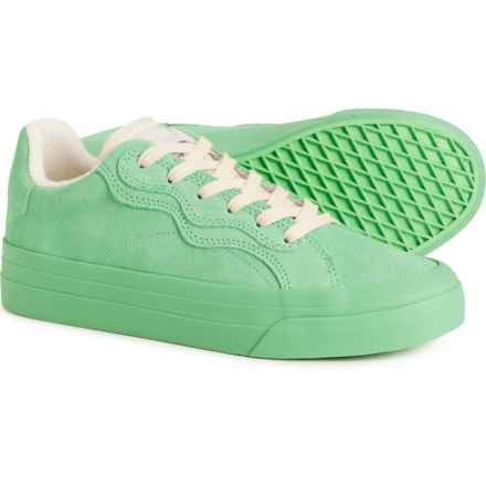 BRANDBLACK No Name Sneakers - Suede (For Women) in Spring Green
