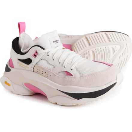 BRANDBLACK Saga 130 Sneakers (For Women) in White Black Pink