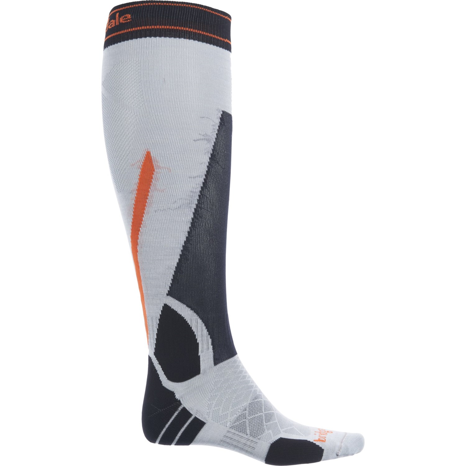 Bridgedale Mens Lightweight Heel Fit Merino Fusion Winter Sport Socks