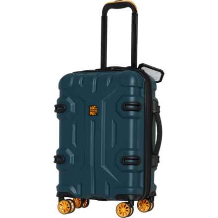 BritBag 21" Shielding Carry-On Spinner Suitcase - Hardside, Expandable, Stargazer-Cadmium Yellow in Stargazer/Cadmium Yellow