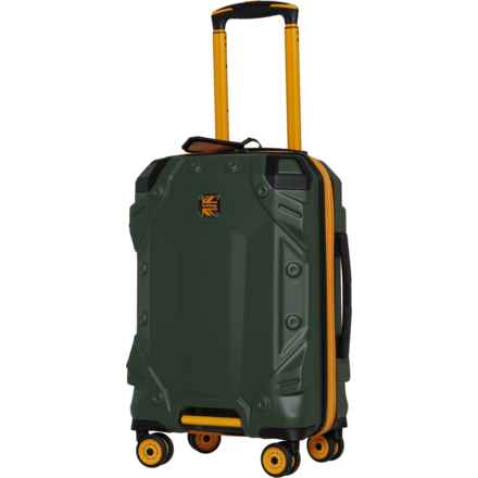 BritBag 21.2” Himalayas Spinner Carry-On Suitcase - Hardside, Expandable, Rifle Green in Rifle Green