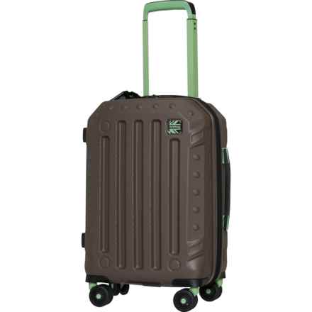 BritBag 21.9” Gannett Spinner Carry-On Suitcase - Hardside, Expandable, Falcon Haze in Falcon Haze