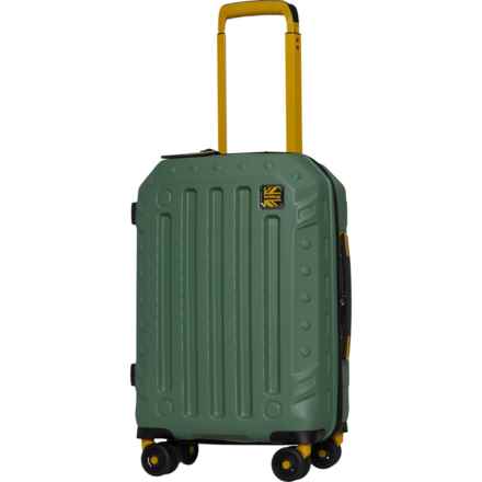 BritBag 21.9 Gannett Spinner Carry-On Suitcase - Hardside, Expandable, Green Tea in Green Tea