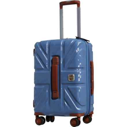 BritBag 21.9” Okavango Spinner Carry-On Suitcase - Hardside, Expandable, Wild Wind in Wild Wind