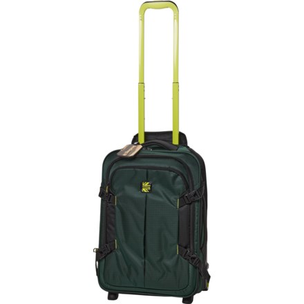 BritBag 22” Eco-Hike Carry-On Suitcase - Softside, Green in Green