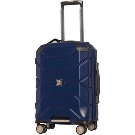 BritBag 22” Galloway Carry-On Spinner Suitcase - Hardside, Expandable, Naval Academy in Naval Academy