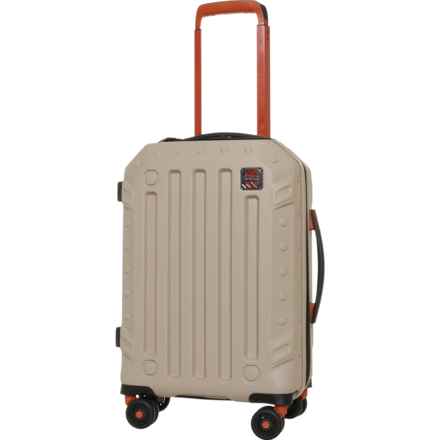BritBag 22” Gannett Spinner Carry-On Suitcase - Hardside, Expandable, Cobblestone in Cobblestone