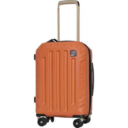BritBag 22” Gannett Spinner Carry-On Suitcase - Hardside, Expandable, Rust in Rust