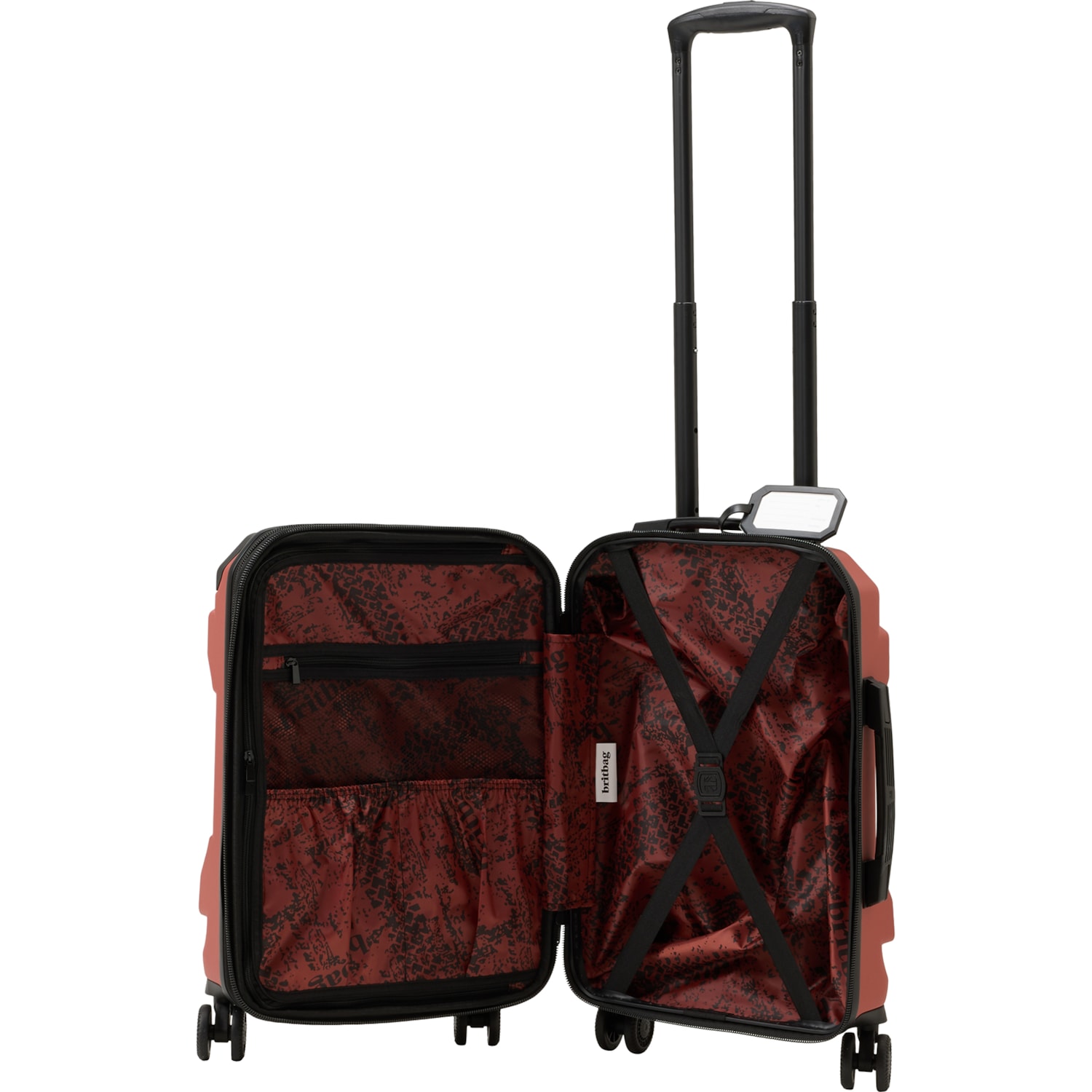 英国スッタフォードシャー　エナメルピルケース BritBag 22” Himalayas Spinner Carry-On Suitcase - Hardside