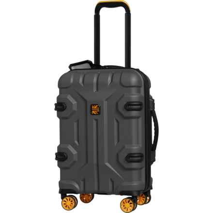 BritBag 22” Shielding Carry-On Spinner Suitcase - Hardside, Expandable, Dark Grey in Dark Grey