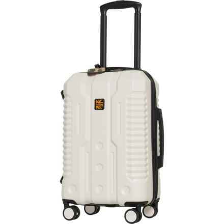 BritBag 22” Stonegate Carry-On Spinner Suitcase - Hardside, Expandable, Jet Stream in Jet Stream