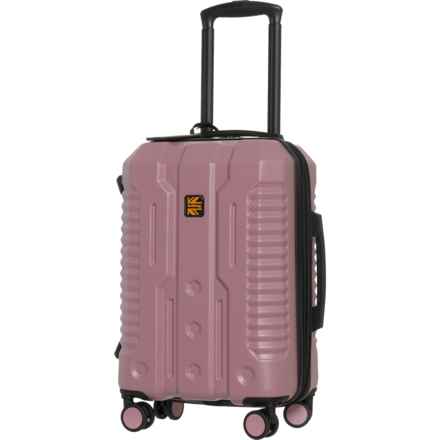 BritBag 22” Stonegate Carry-On Spinner Suitcase - Hardside, Expandable, Nostalgia Rose in Nostalgia Rose
