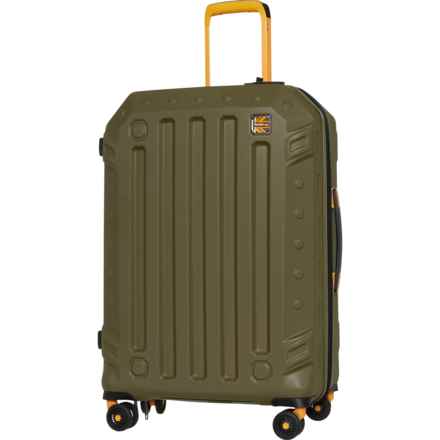 BritBag 27” Gannett Spinner Suitcase - Hardside, Expandable, Dark Olive in Dark Olive