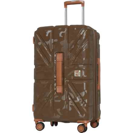 BritBag 27” Okavango Spinner Suitcase - Hardside, Expandable, Sepia-Almond Trim in Sepia/Almond Trim