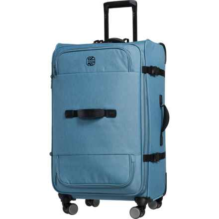 BritBag 27” Orkney Spinner Suitcase - Softside, Expandable, Leady Tritex in Leady Tritex