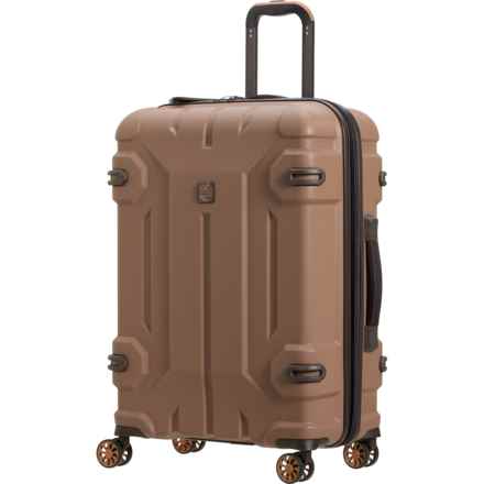 BritBag 27” Shielding Spinner Suitcase - Hardside, Expandable, Brownie in Brownie
