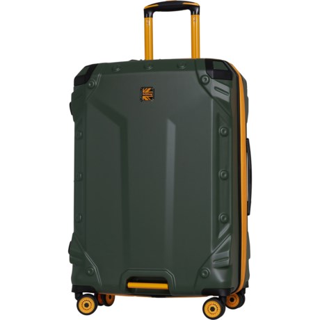 BritBag 27.5” Himalayas Spinner Suitcase - Hardside, Expandable, Rifle Green in Rifle Green