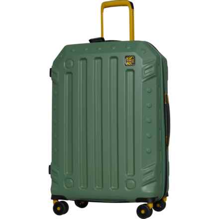 BritBag 27.8” Gannett Spinner Suitcase - Hardside, Expandable, Green Tea in Green Tea