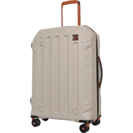 BritBag 28” Gannett Spinner Suitcase - Hardside, Expandable, Cobblestone in Cobblestone