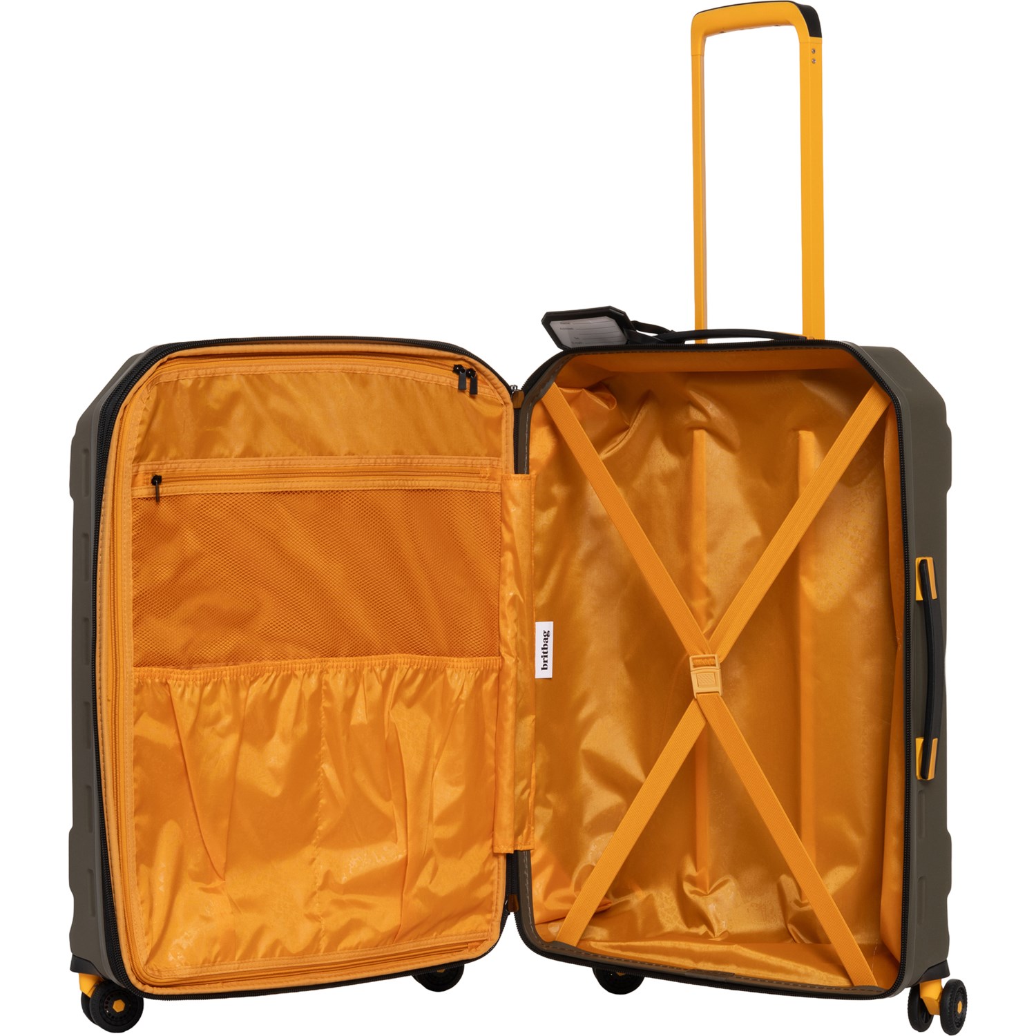 BritBag 28” Gannett Spinner Suitcase - Hardside, Expandable, Dark