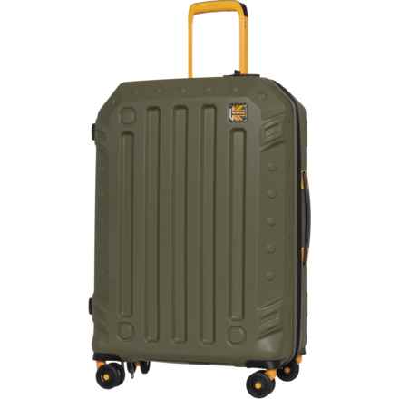 BritBag 28” Gannett Spinner Suitcase - Hardside, Expandable, Dark Olive in Dark Olive
