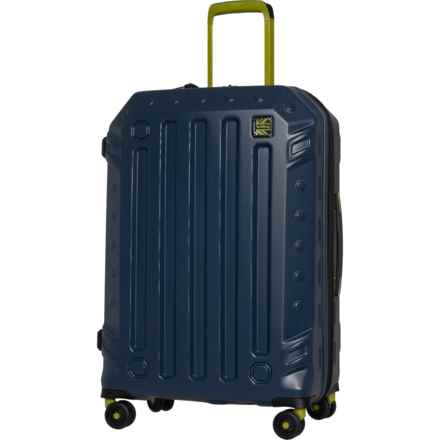 BritBag 28” Gannett Spinner Suitcase - Hardside, Expandable, Navy Blazer-Lima Highlight in Navy Blazer/Lima Highlight