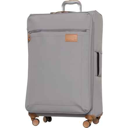 BritBag 28” Himalayas Spinner Suitcase - Hardside, Expandable, Dark Olive-Rust Trim in Dark Olive/Rust Trim
