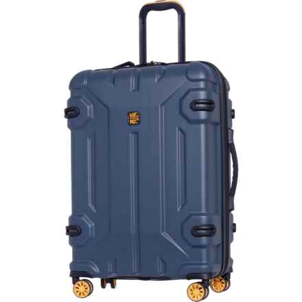 BritBag 28” Shielding Spinner Suitcase - Hardside, Expandable, Dark Blue in Dark Blue
