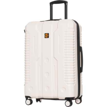 BritBag 28” Stonegate Spinner Suitcase - Hardside, Expandable, Jet Stream in Jet Stream