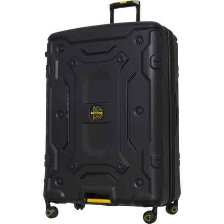 BritBag 29” TBC Collection Spinner Suitcase - Hardside, Expandable, Black-Incaberry in Black/Incaberry