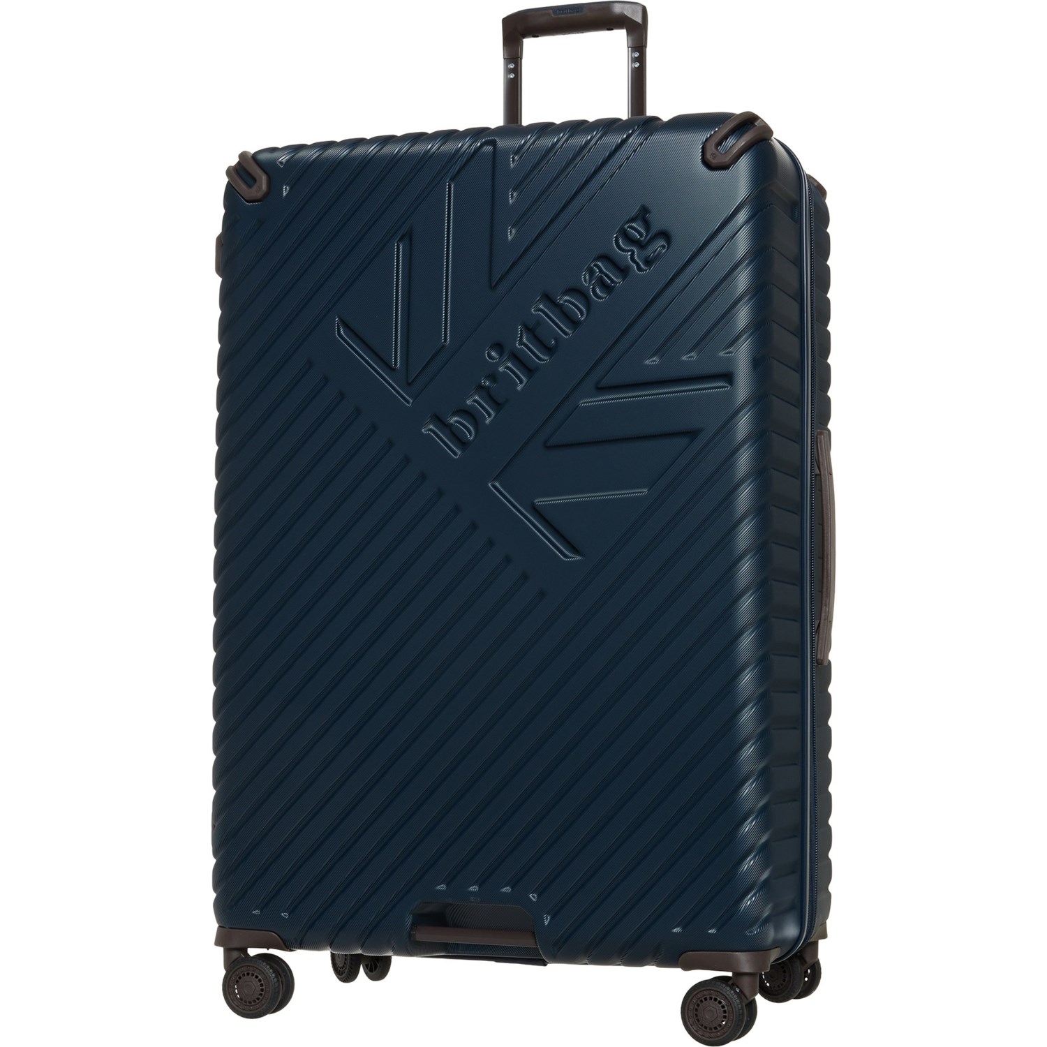 (取寄) ブリットバッグ 31” スピナー スーツケース - ハードサイド, エクスパンダブル, ブルーベリー BritBag 31” Glentress Spinner Suitcase - Hardside, Expandable, Blueberry  Blueberry BritBag 31” Glentress Spinner Suitcase - Hardside, Expandable