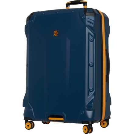 BritBag 31” Himalayas Spinner Suitcase - Hardside, Expandable, Dark Pond-Cadmiun Yellow Trim in Dark Pond/Cadmiun Yellow Trim