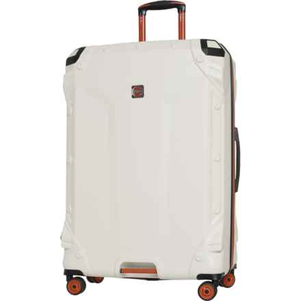 BritBag 31” Himalayas Spinner Suitcase - Hardside, Expandable, Jet Stream-Rust Trim in Jet Stream/Rust Trim