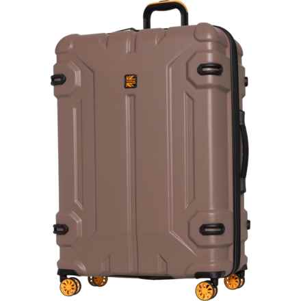 BritBag 31” Shielding Spinner Suitcase - Hardside, Expandable, Brownie in Brown