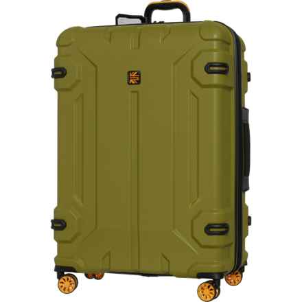 BritBag 31” Shielding Spinner Suitcase - Hardside, Expandable, Crushed Avacado in Crushed Avacado