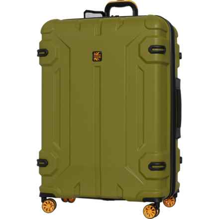 BritBag 31” Shielding Spinner Suitcase - Hardside, Expandable, Crushed Avacado in Crushed Avacado