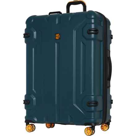 BritBag 31” Shielding Spinner Suitcase - Hardside, Expandable, Stargazer-Cadmium Yellow in Stargazer/Cadmium Yellow