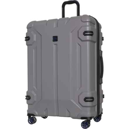 BritBag 31” Shielding Spinner Suitcase - Hardside, Expandable, Storm Front in Storm Front