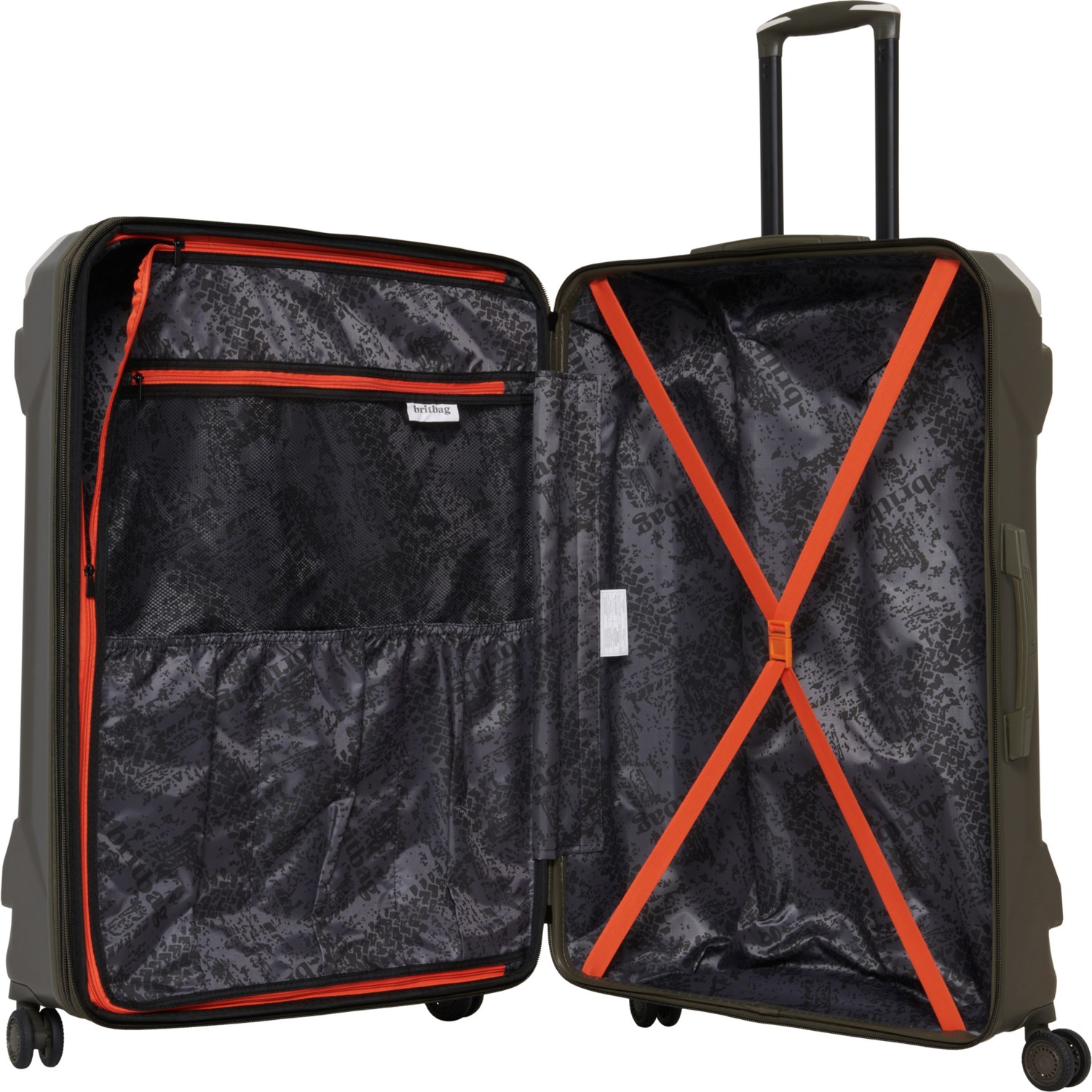 BritBag 31.5” Himalayas Spinner Suitcase - Hardside, Expandable, Tarmac ...