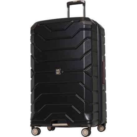 BritBag 32” Galloway Spinner Suitcase - Hardside, Expandable, Dark Brown in Dark Brown