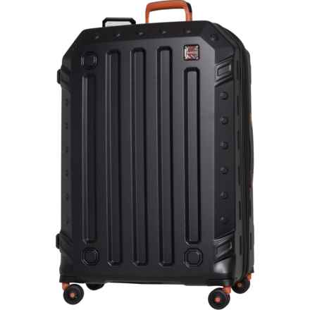 BritBag 32” Gannett Spinner Suitcase - Hardside, Expandable, Black in Black