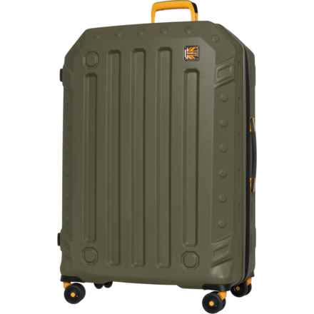 BritBag 32” Gannett Spinner Suitcase - Hardside, Expandable, Dark Olive in Dark Olive