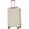 5YYHC_2 BritBag 32” Okavango Spinner Suitcase - Hardside, Expandable, White Cap Grey-Almond Trim
