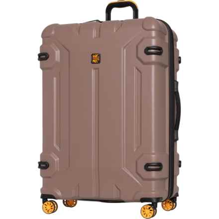 BritBag 32” Shielding Spinner Suitcase - Hardside, Expandable, Brown in Brown