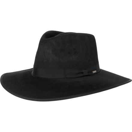 BRIXTON Jo Rancher Hat - Wool in Black