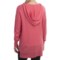 8444R_2 Brodie Cashmere Hoodie Sweater - V-Neck (For Women)