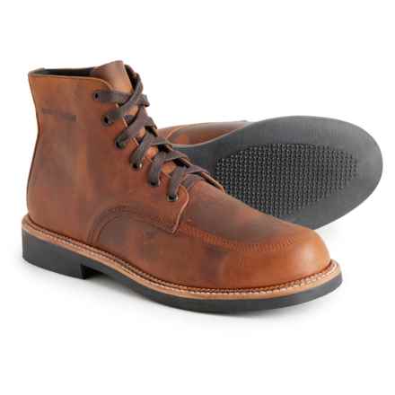 Broken Homme Davis Boots - Leather (For Men) in Brown