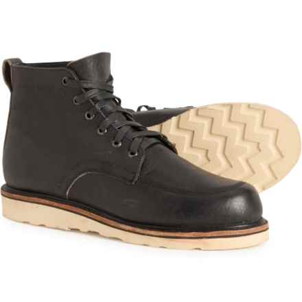 Broken Homme Jaime Boots - Leather (For Men) in Black Vintage
